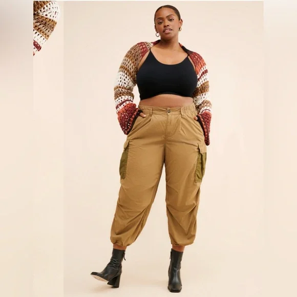 ANTHROPOLOGIE CARGO PARACHUTE PANTS! - Picture 10 of 10